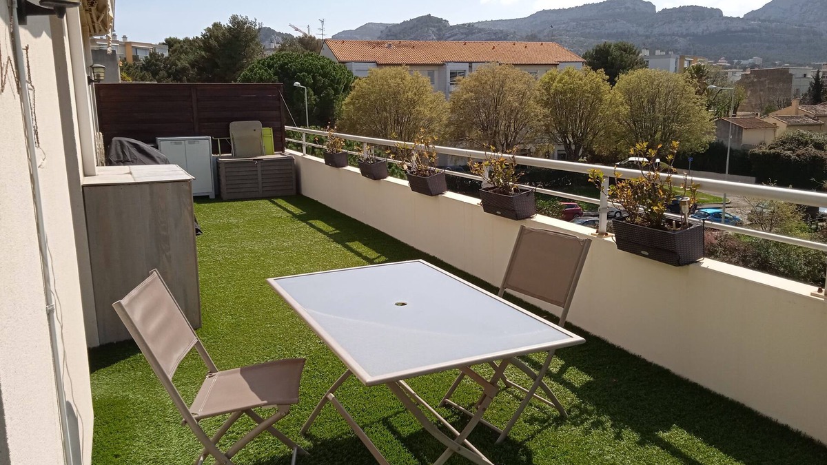 Vielle-Chapelle Apartment | Apartment with large terrace, 5mn from Olympic center by car