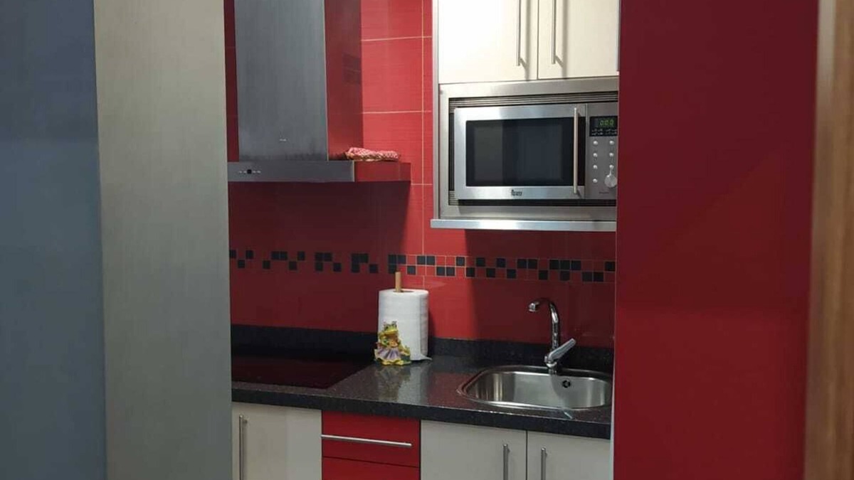 Nerpio Apartment | Apartment with one bedroom and kitchen.