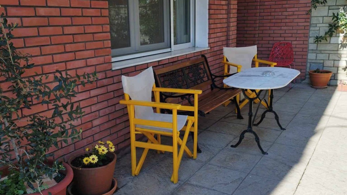 Stavroupoli Apartment | Apartment with parking space and yard at the areaof Thessaloniki
