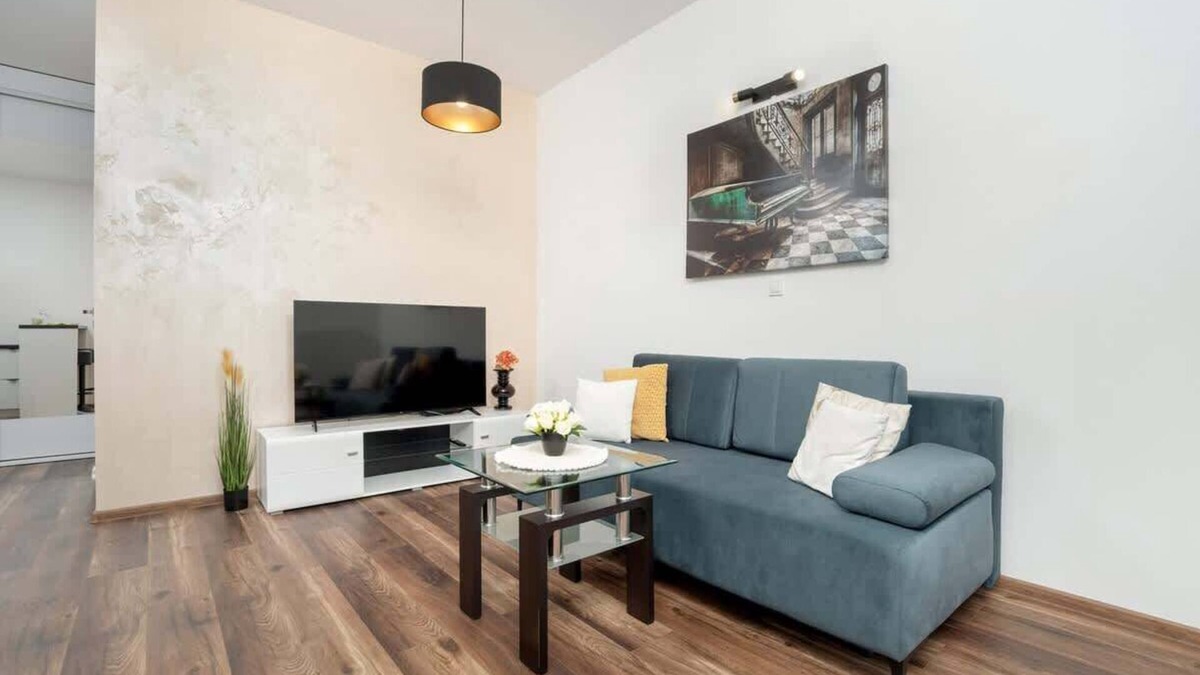 Rzeszow Apartment | Apartment with Parking | Bath | Smart TV