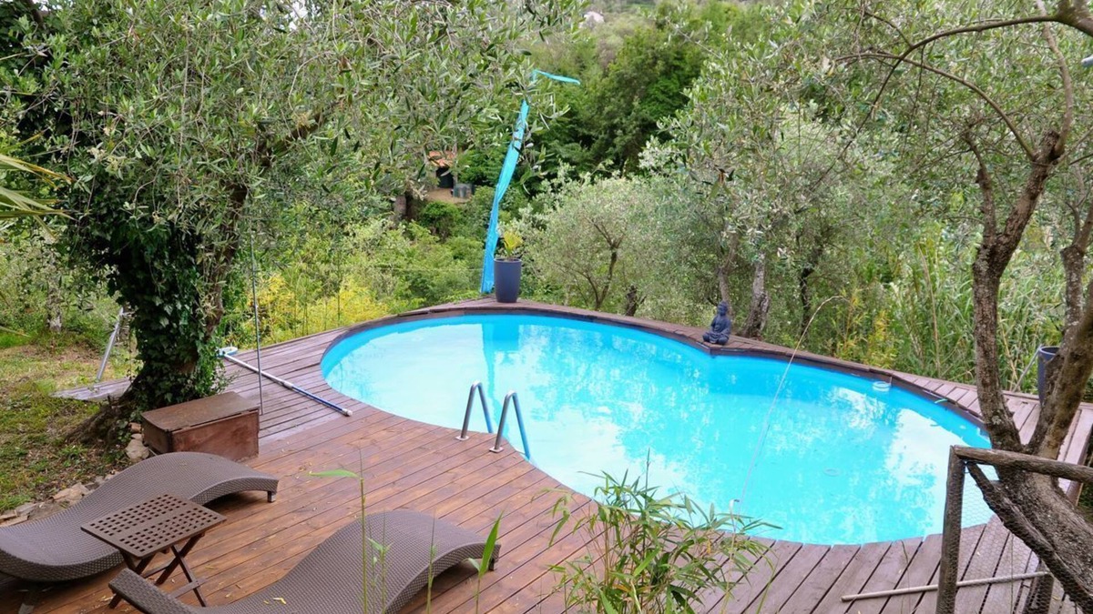 Dolcedo Apartment | Apartment with pool in the middle of olive gardens