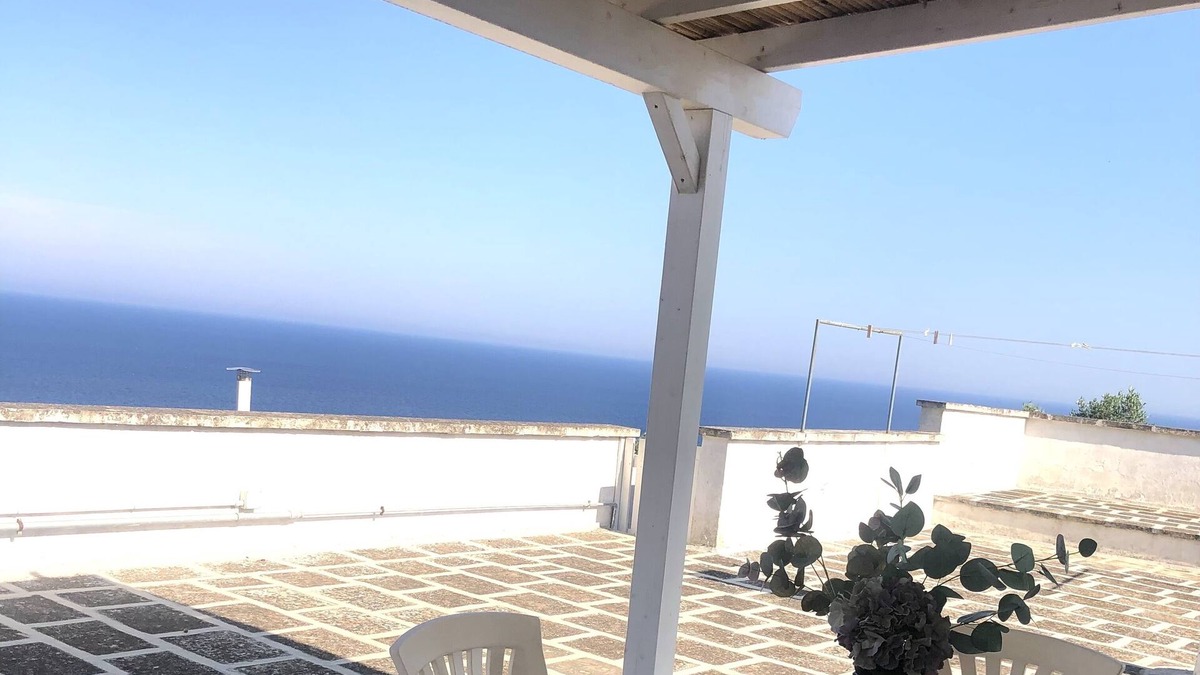 Castro Marina Apartment | Apartment with sea view terrace in Salento