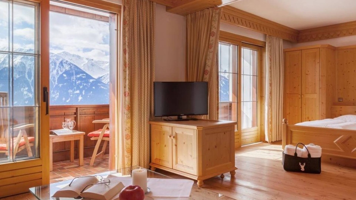 Mosern House | Apartment with south-facing balcony - Hotel Garni Lärchenhof Natur