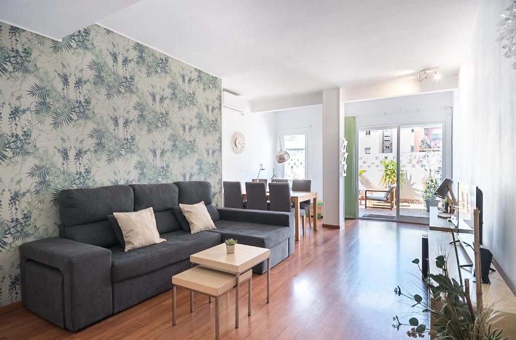 La Font de la Guatlla Apartment | Apartment with terrace a step away from Montjuic, Barcelona