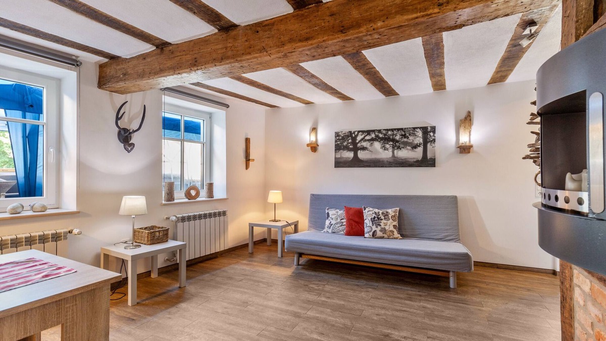 Wallhausen Apartment | Apartment 'Wohnung 1' with Mountain View, Shared Garden and Wi-Fi