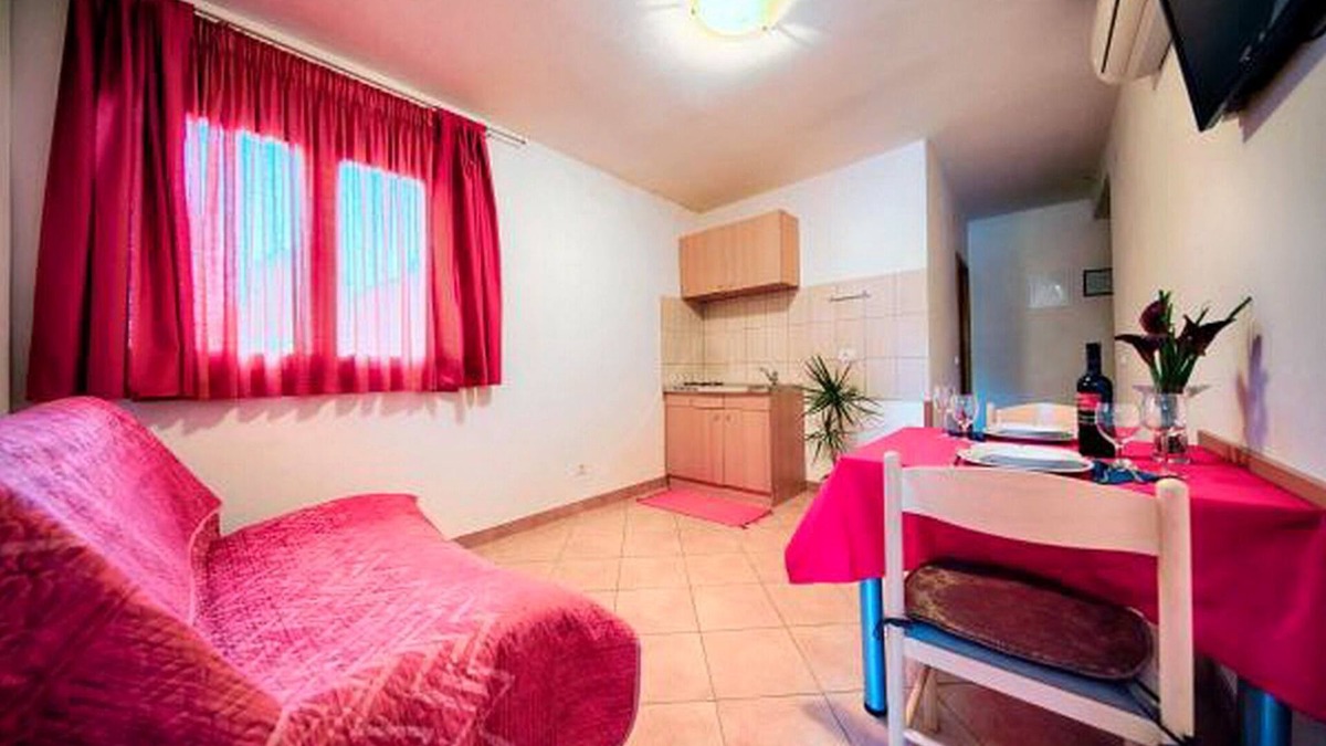 Pasadur Apartment | Apartments Bruna Lastovo-Standard One Bedroom Apartment with Balcony and Sea View-Crveni