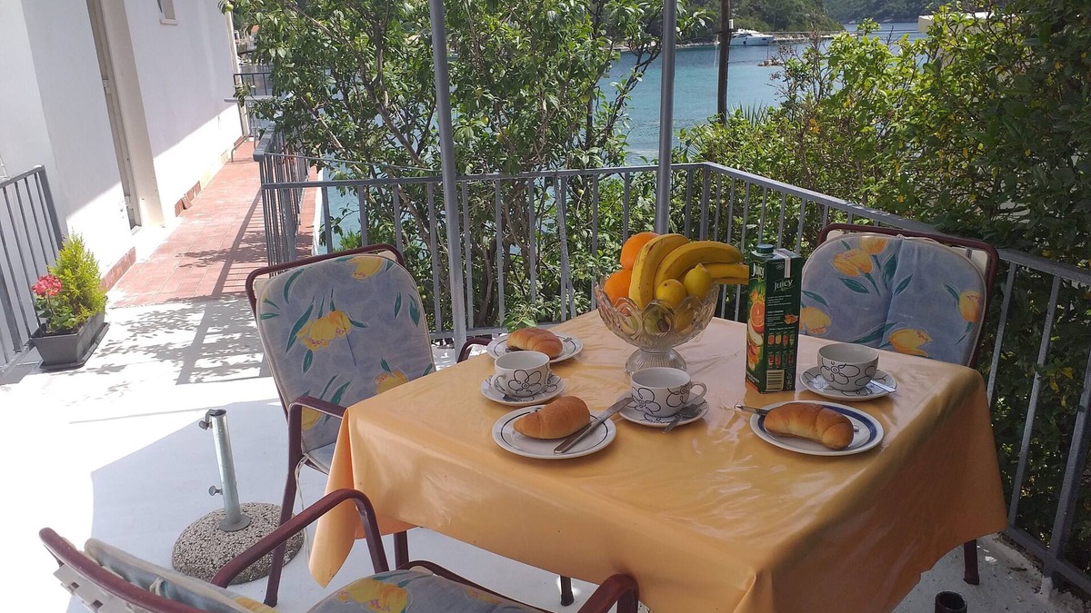 Okuklje Apartment | Apartments Paolo - One Bedroom Apartment with Terrace and Sea View - ATTRACTIVE