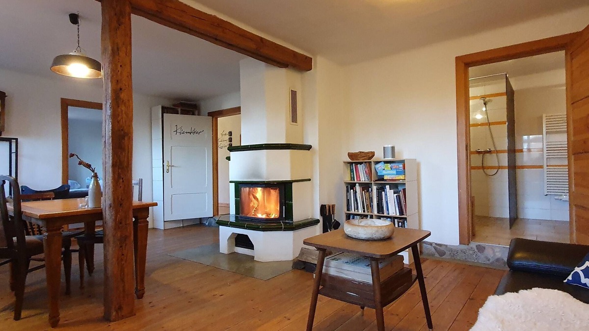 Pantow Apartment | App Kliemkiker, 2-4 pers., in dreamlike secluded location, barbecue, near Binz