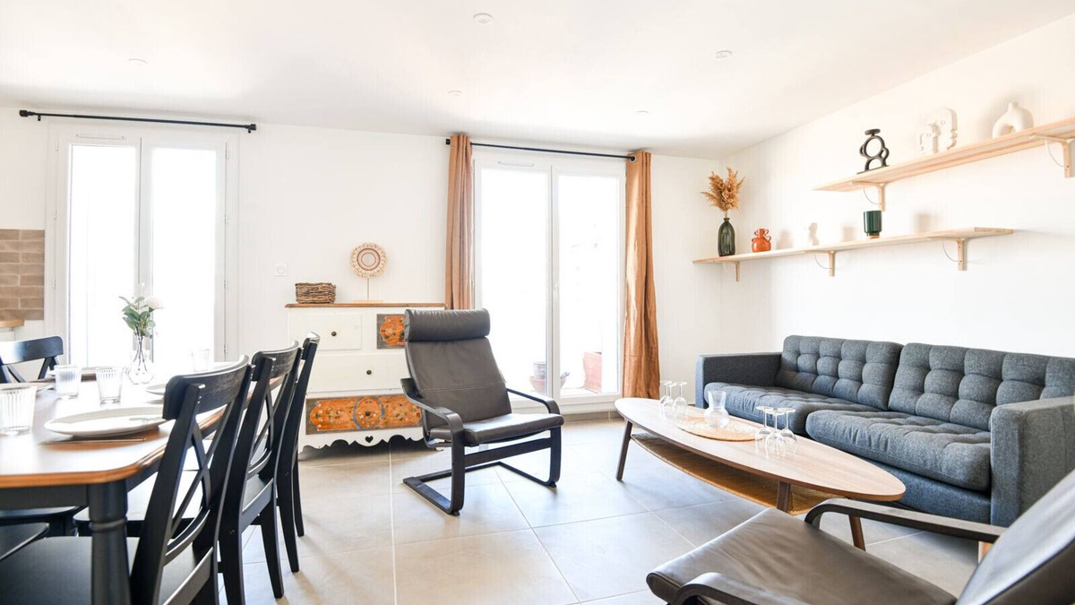 3rd Arrondissement Apartment | Appart 3 ch neuf proche Saint-Charles Belle de Mai