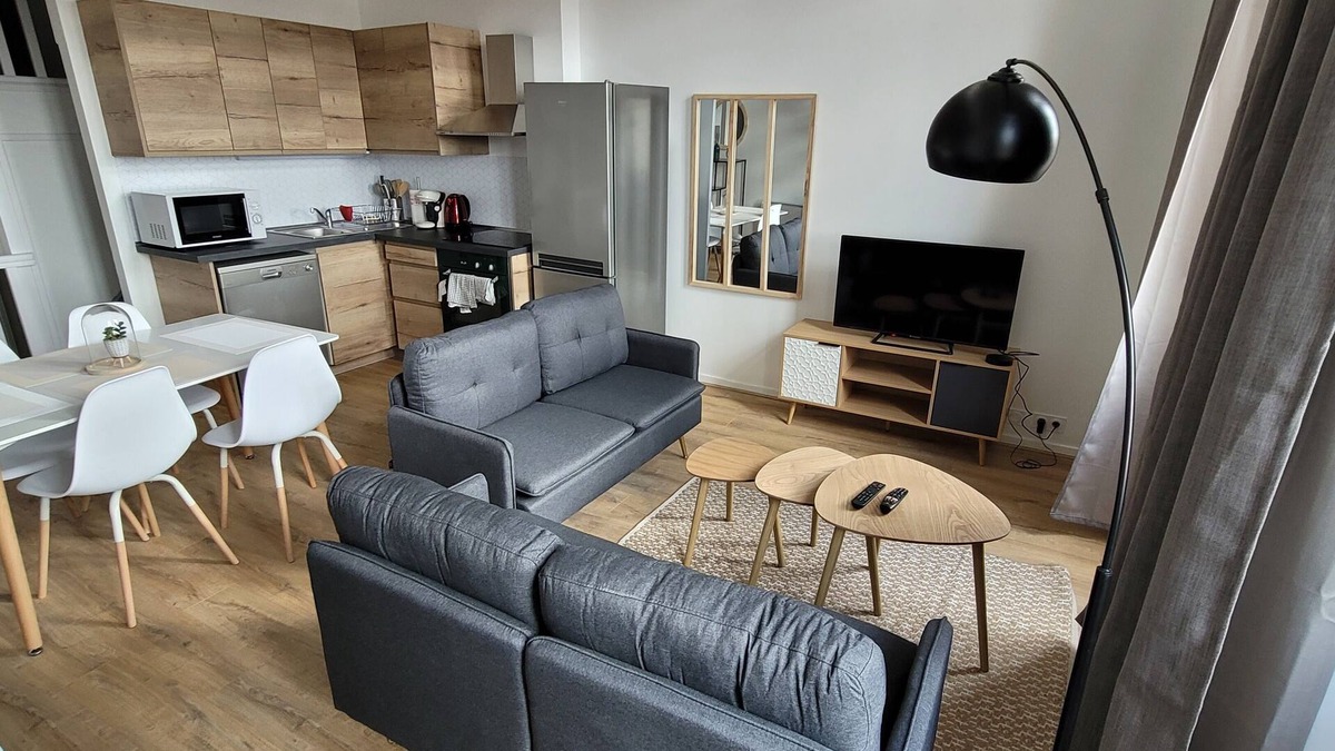 Cret de Roc Apartment | Appart' 3 chambres 3 sdb centre-ville St Etienne