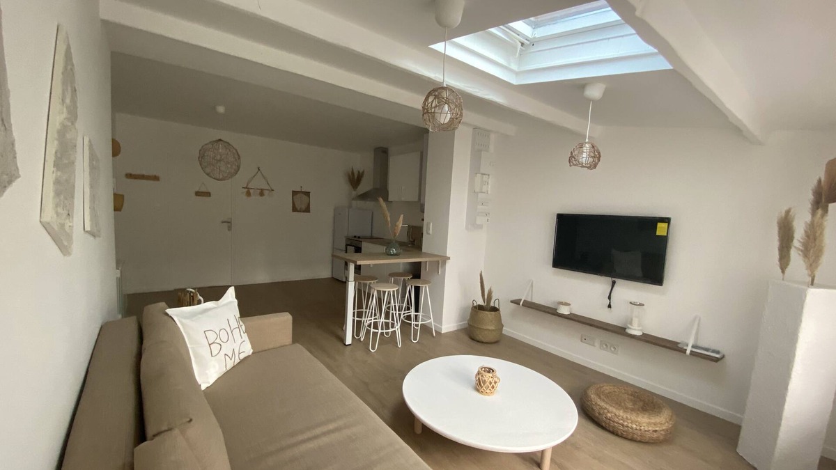 Chaumontel Apartment | Appart « Cosy Boheme » Parc Asterix, Chantilly, CDG