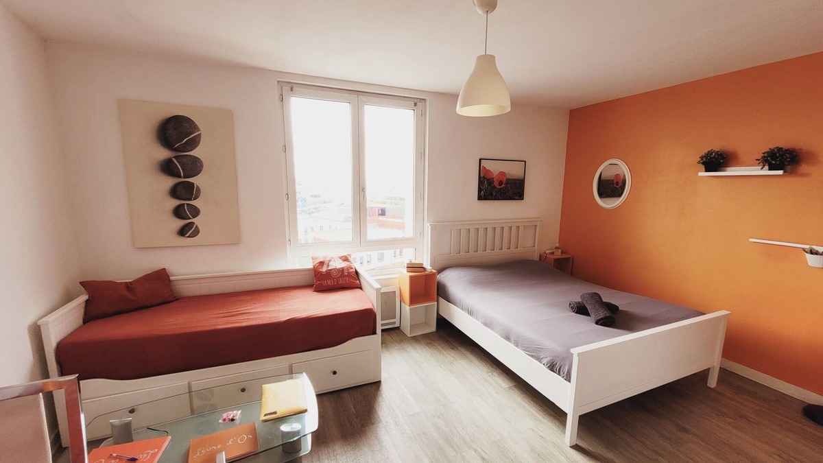 Downtown Apartment | Appart Cosy Brest 5 la gare vue mer