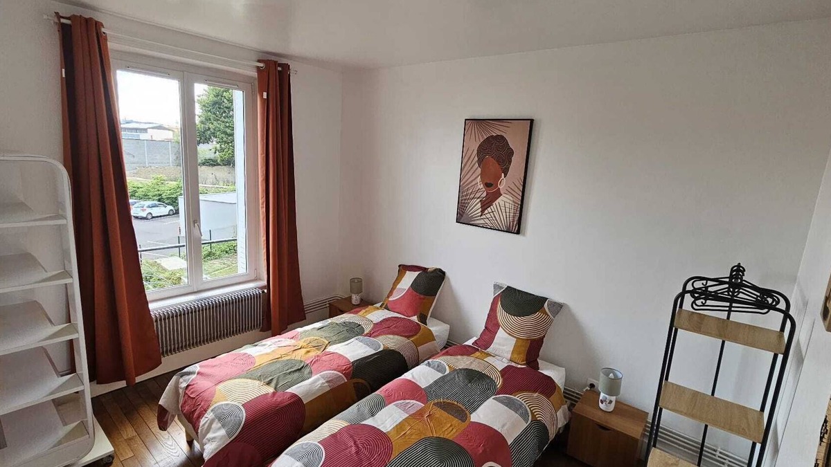 Rives de Meurthe Apartment | Appart. Nancy with view of the Meurthe