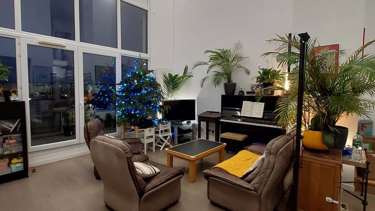 Saint-Ouen Apartment | Appart Neuf Duplex 4p-25 M A Pied DU Village Olympique -3 M DU Metro L13 L14 -