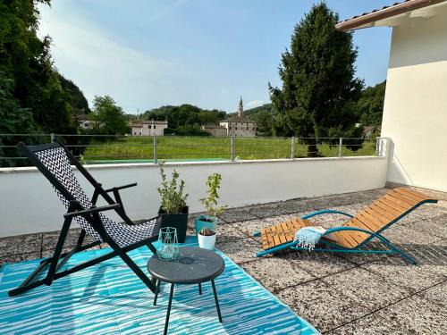 Liedolo Apartment | Appartamento Da Deki con ampio terrazzo vista Monte Grappa