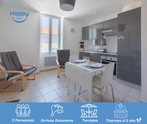 Vals-les-Bains Apartment | Appartement Améthyste Vals les bains