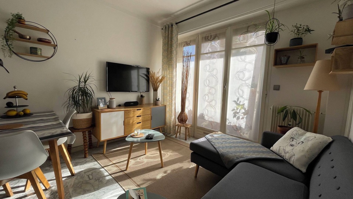 Le Ray Apartment | Appartement au Calme/Cosy 3p à Moins de 15min en Tram du Centre Ville/plage