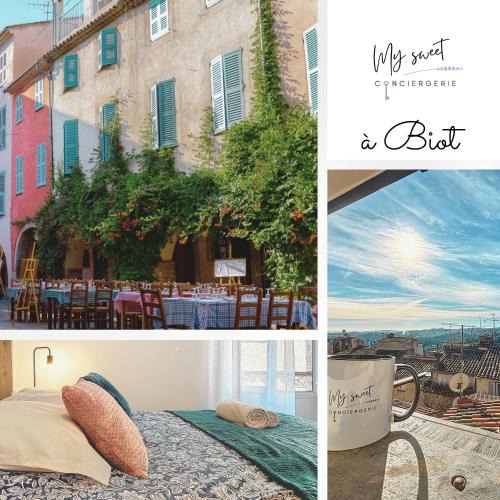 Biot Apartment | Appartement avec vue au coeur de Biot Village