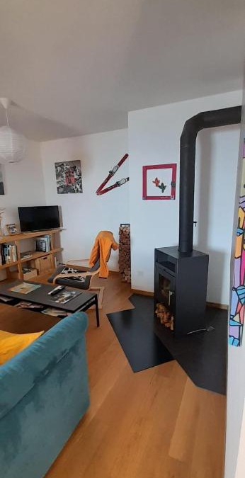 Leysin Apartment | Appartement CHENILLE charmant 2 pièces plein pied avec jardin et vue magnifique