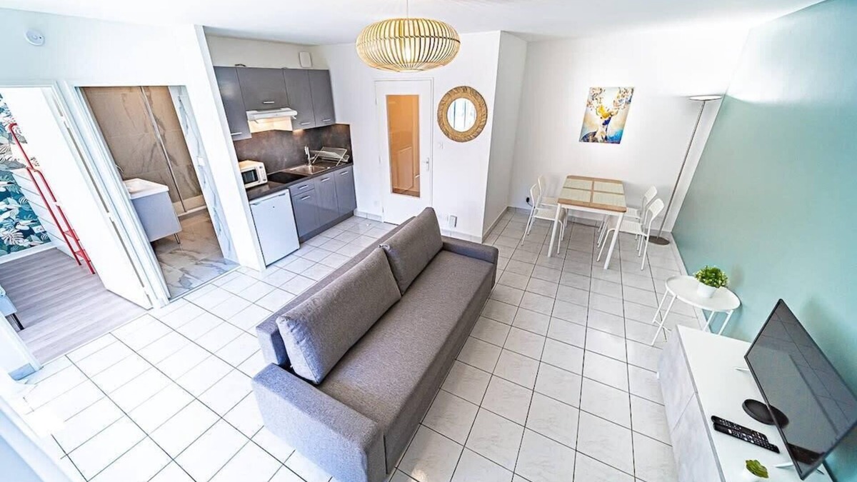 Tonkin Sud Apartment | Appartement cosy avec balcony and garage-Charpennes
