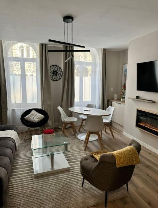 Brequerecque Apartment | Appartement cosy avec jardin proche de la gare