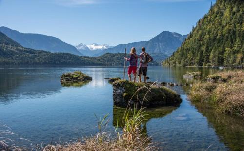 Bad Goisern Apartment | Appartement Mühlkogel mit Indoorpool und Sauna