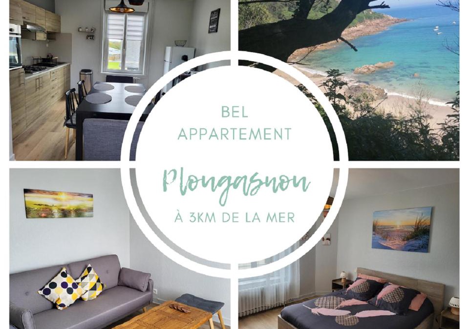 Plougasnou Apartment | Appartement paisible en Baie de Morlaix Plougasnou