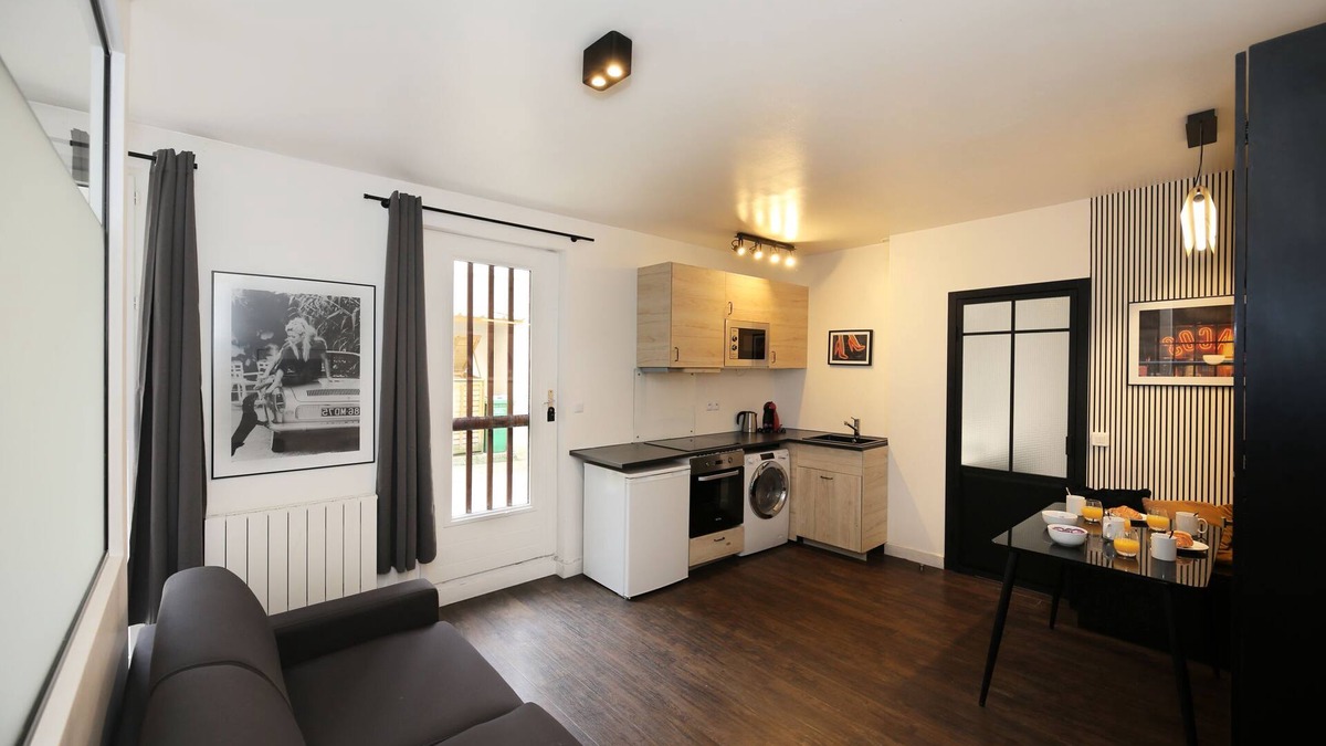 Gare Apartment | Appartement Paris 13 universite - 4P RDC