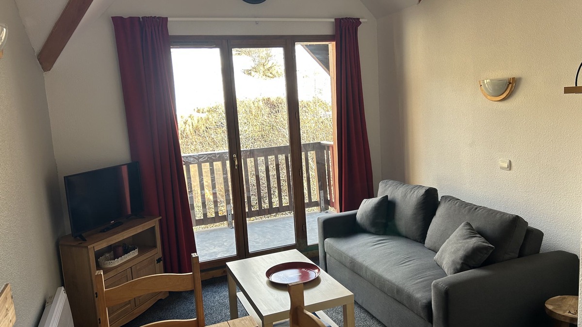 Valmeinier Apartment | Appartement Pied de Piste Avec Piscine Résidence 4, vue Montagne Sans Vis-à-vis