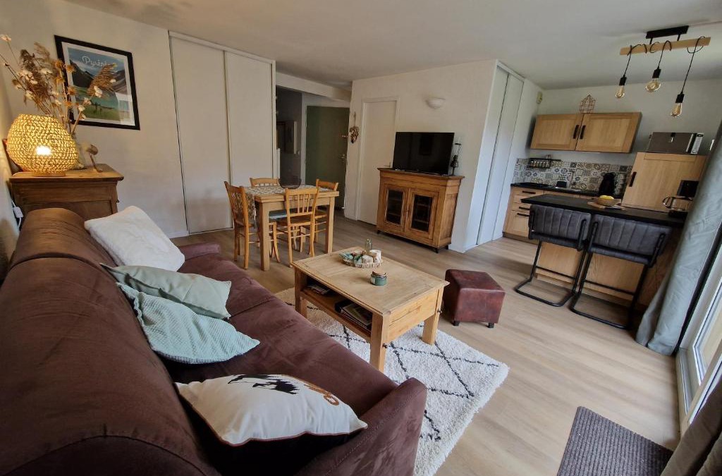 Esquieze-Sere Apartment | Appartement rénové proche de Luz Saint Sauveur 1chambre et 1 coin cabine