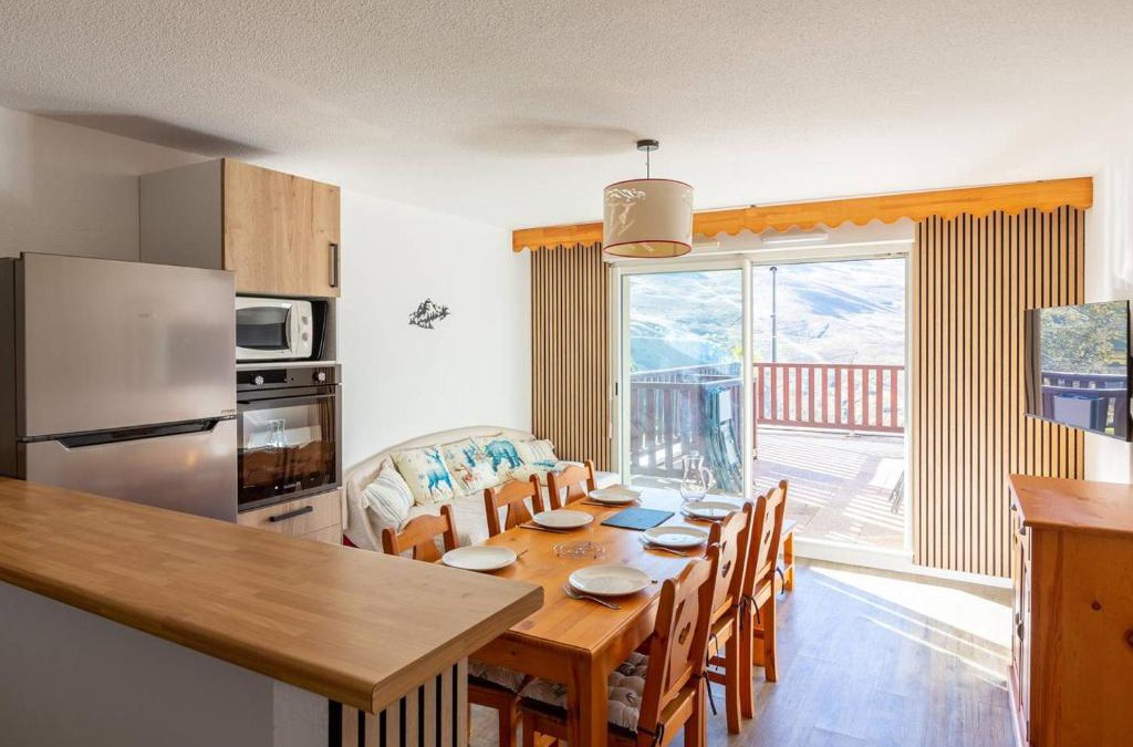 Germ Apartment | Appartement spacieux 8 pers, Peyragudes, terrasse, parking gratuit, avantages location ski - FR-1-695-44