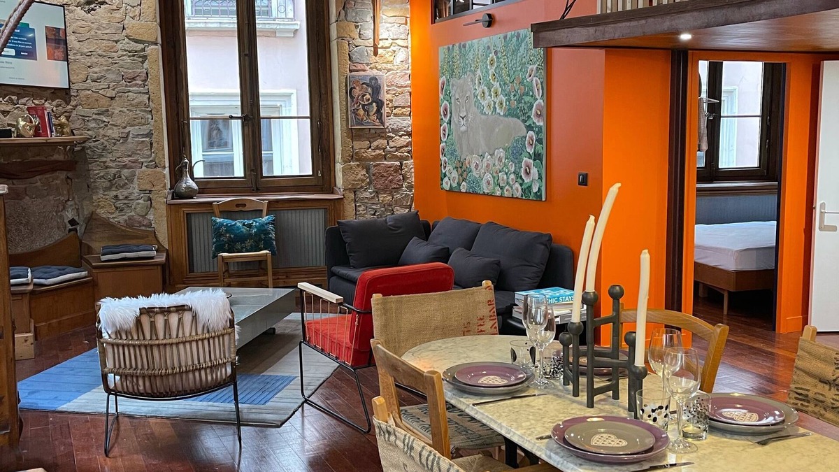 Terreaux - Bat d'argent Apartment | Appartement Typique "coeur de Lyon" Avec Ascenseur et Parking