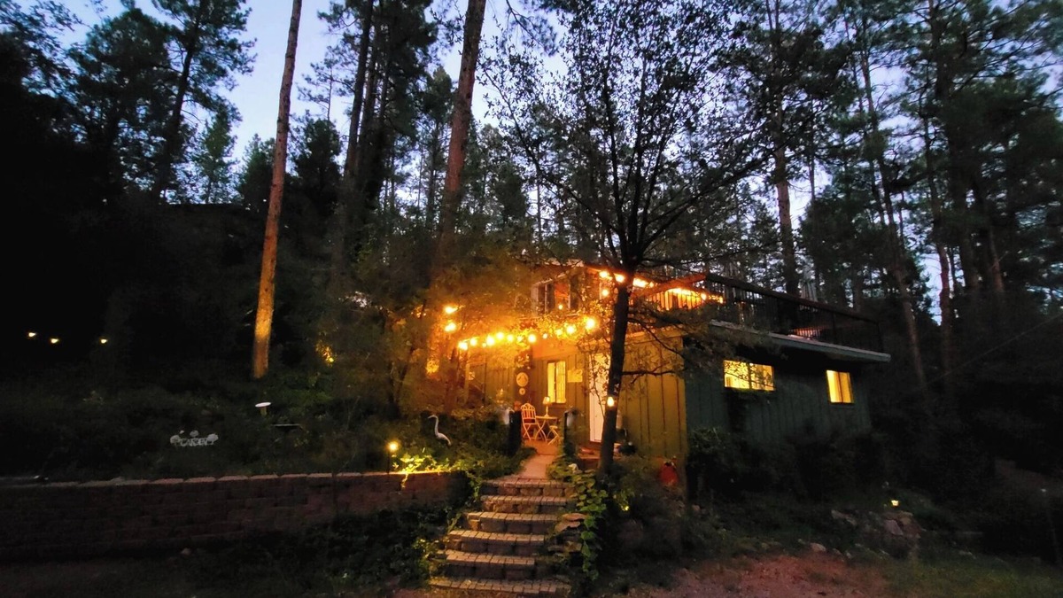 Kohls Ranch Cabin | Applecross Chalet at Tonto Creek~Hike, Explore, Hot Tub, Repeat!