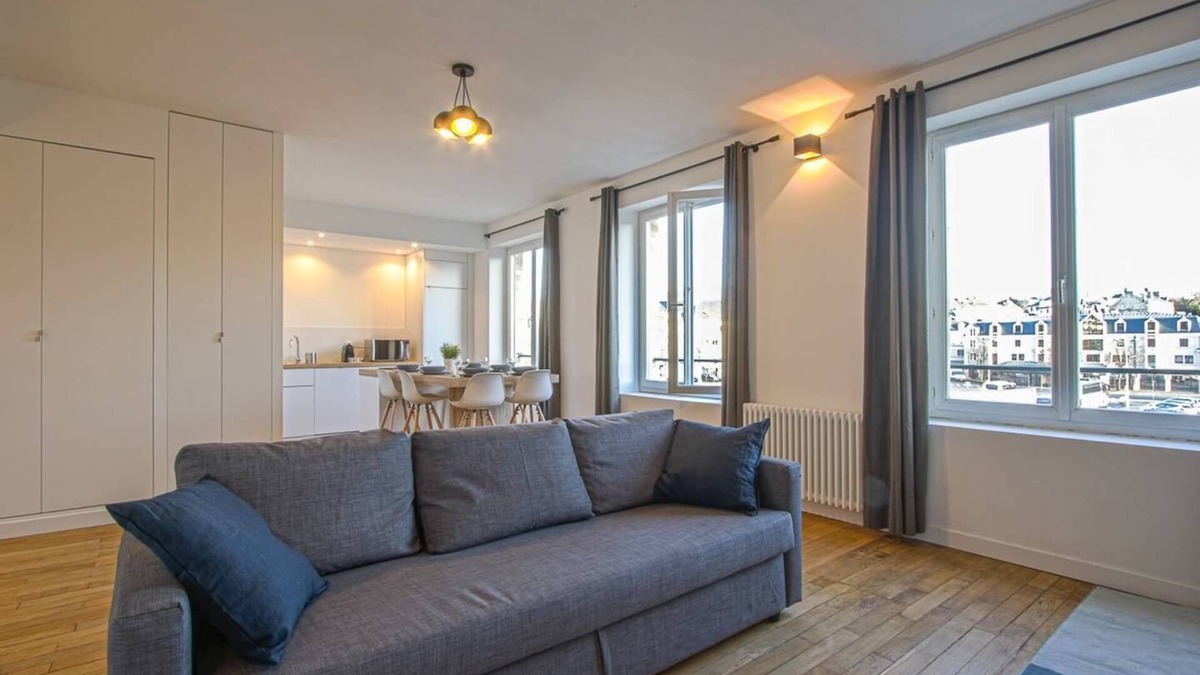 Saint-Jean Apartment | Appt 6p hyper center/view marina/upscale