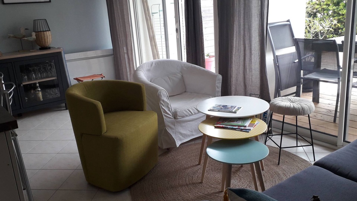 Pornichet Apartment | APt 55m2 south, 3P with terrace