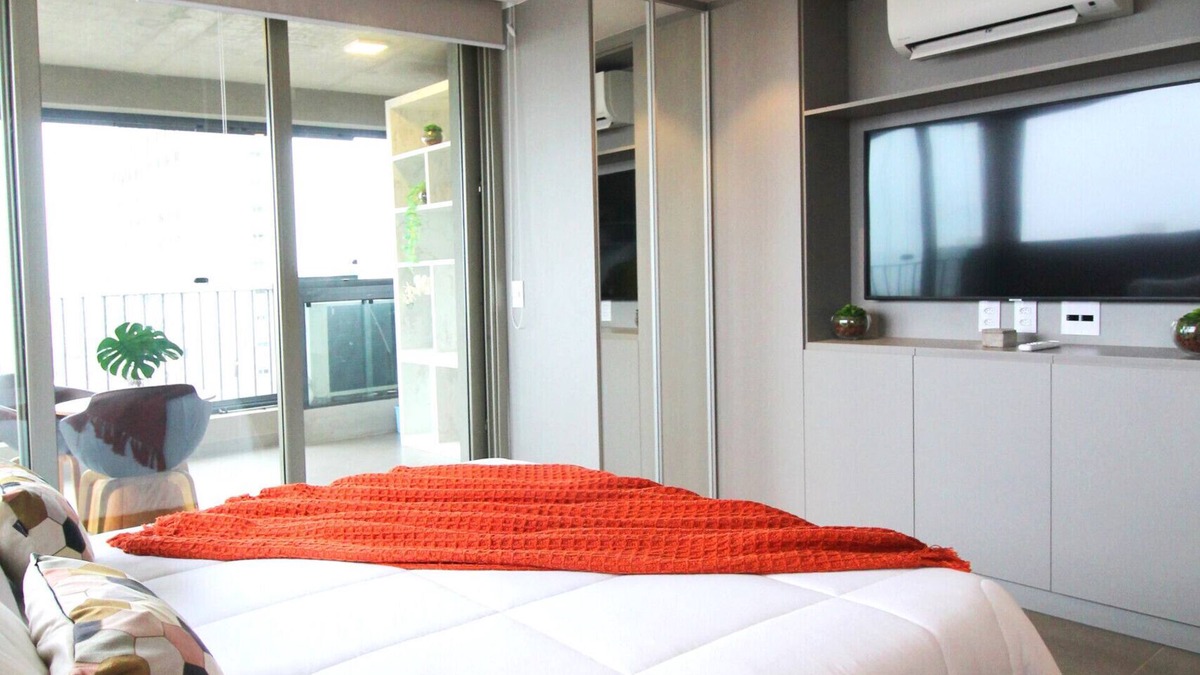 Cerqueira Cesar Apartment | Apto nos Jardins com Ar/Wifi/Piscina