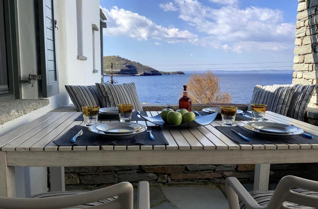Vourkari House | Aqua Blue, only 100 meters from the beach of Gialiskari