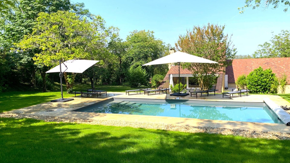 Siorac-en-Perigord House | Architect house with private pool and garden, and AC