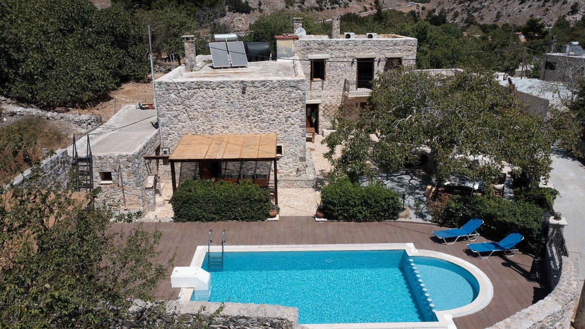 Impros Villa | Archodiko villa for 10 guests,Private pool,Near Sfakia