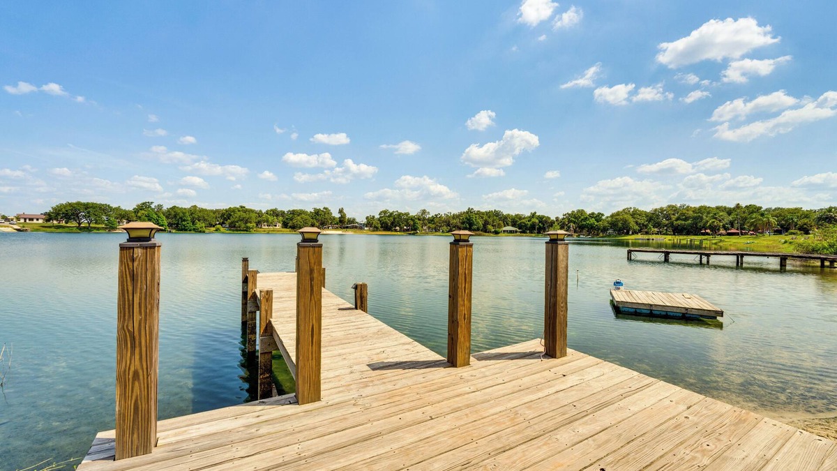 Fedhaven House | Artsy Bungalow on St Anne Lake: Pool, Dock & Deck
