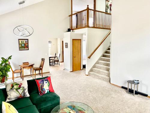 Briargate House | Artsy Home close to USAFA with Fireplace and Patio