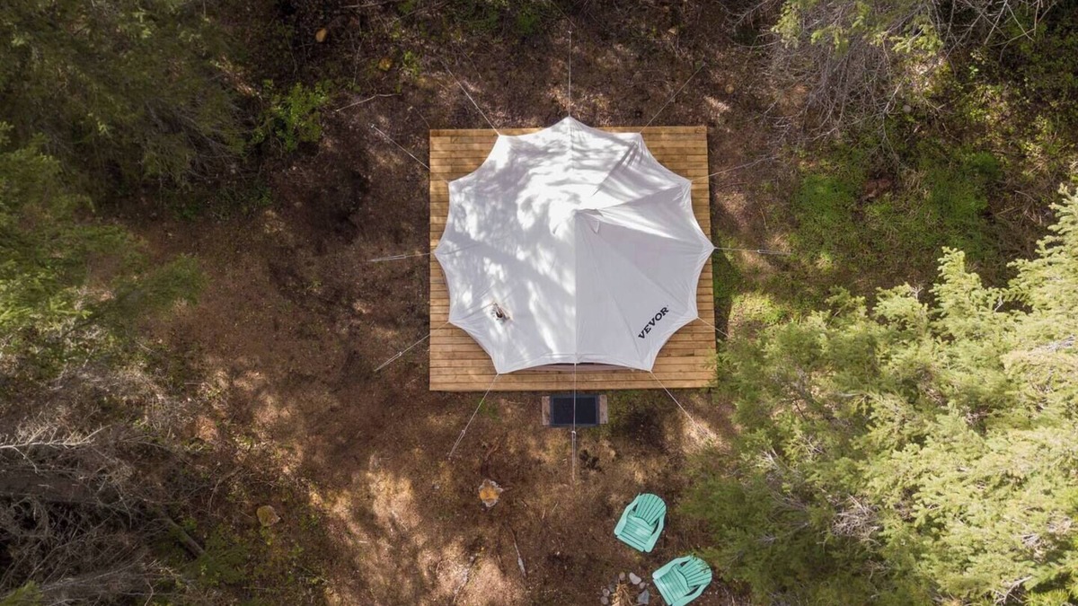 Regional District of Bulkley-Nechako RV Rental | Aspen | Riverfront Bell Tent