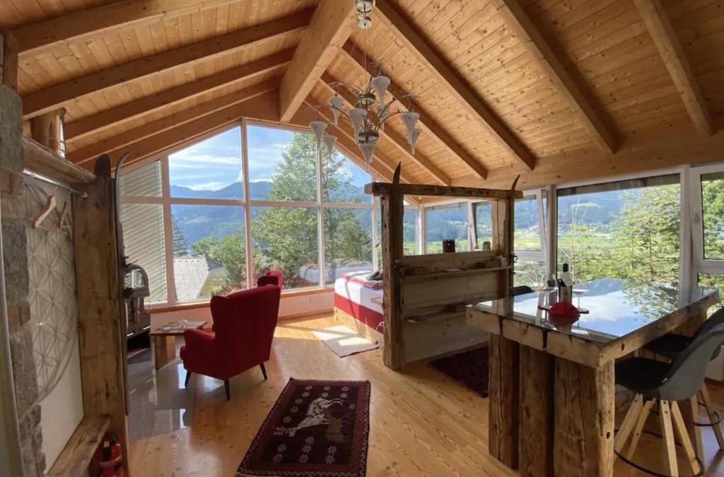 Trieben Villa | Atelier mit Bergblick