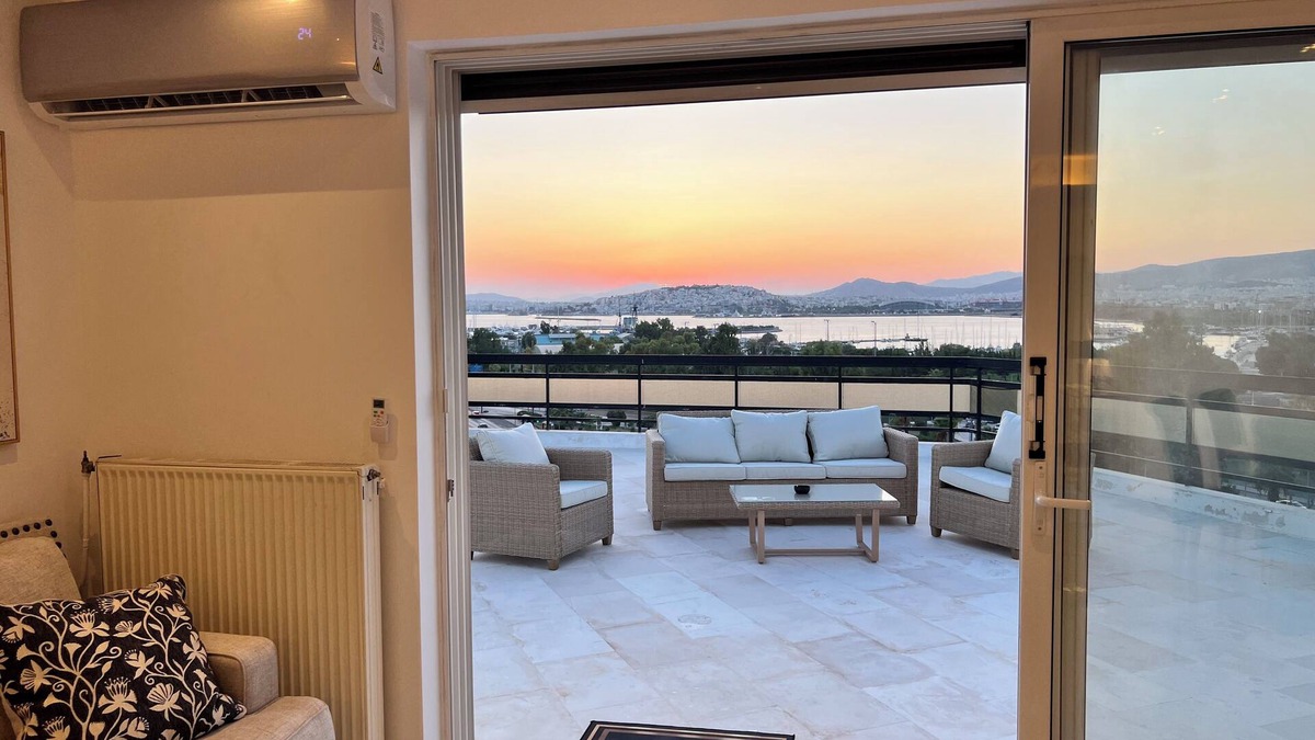 Palaio Faliro Apartment | Athens Panoramic Penthouse