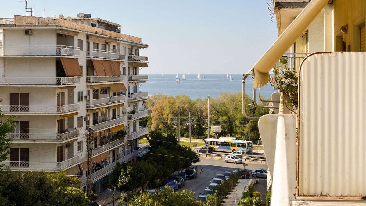 Palaio Faliro Apartment | Athens Sea view 2 floor apartment next to Marina