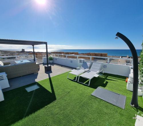 Cabo de Gata Apartment | Ático Los Flamingos. Exclusive terrace with views