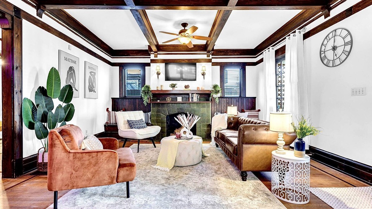 Poncey-Highland House | ATL Charming 1929 Historic Craftsman Bungalow