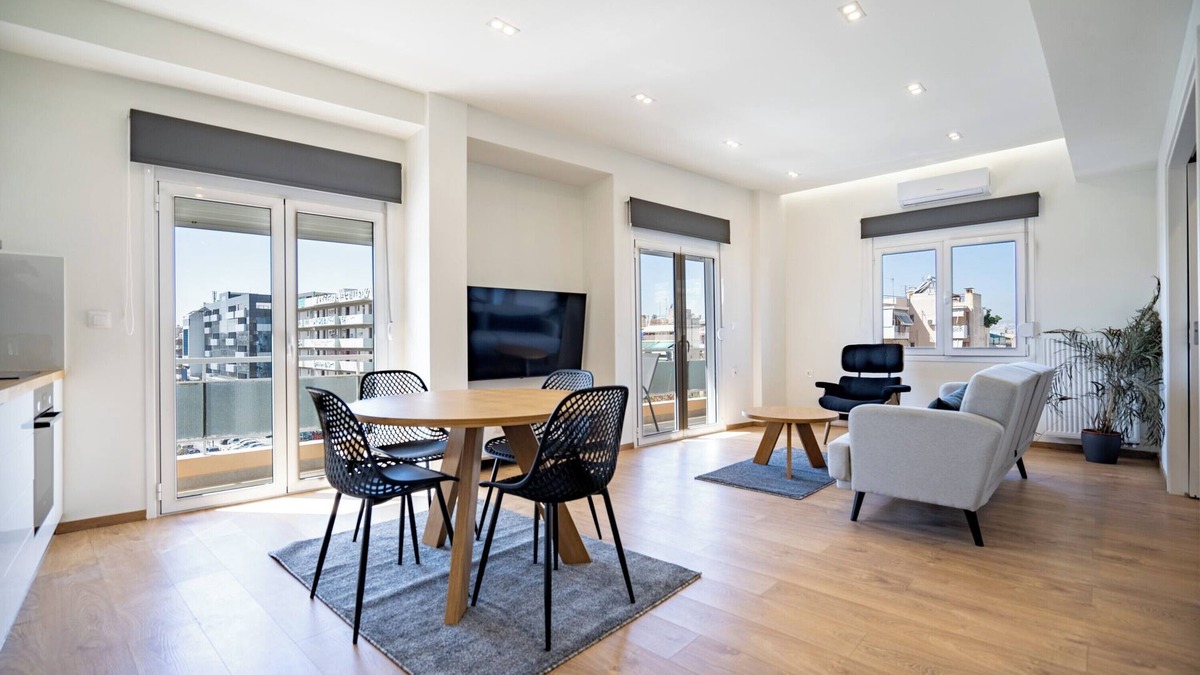 Attiki Apartment | Attiki Square & Metro Modern 2-Bedroom Apt by MPS