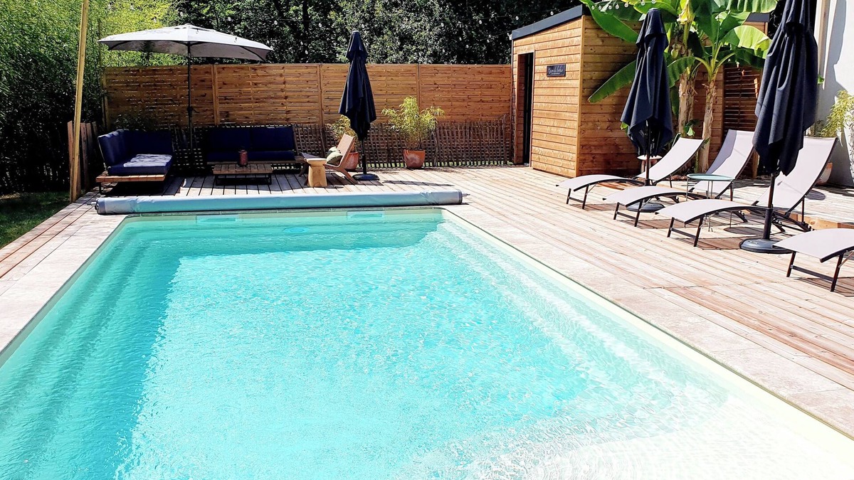 Lembras Villa | Au bois JolinVilla ombragénPiscine privée, sécuriséen4 chambresnPrès de Bergerac