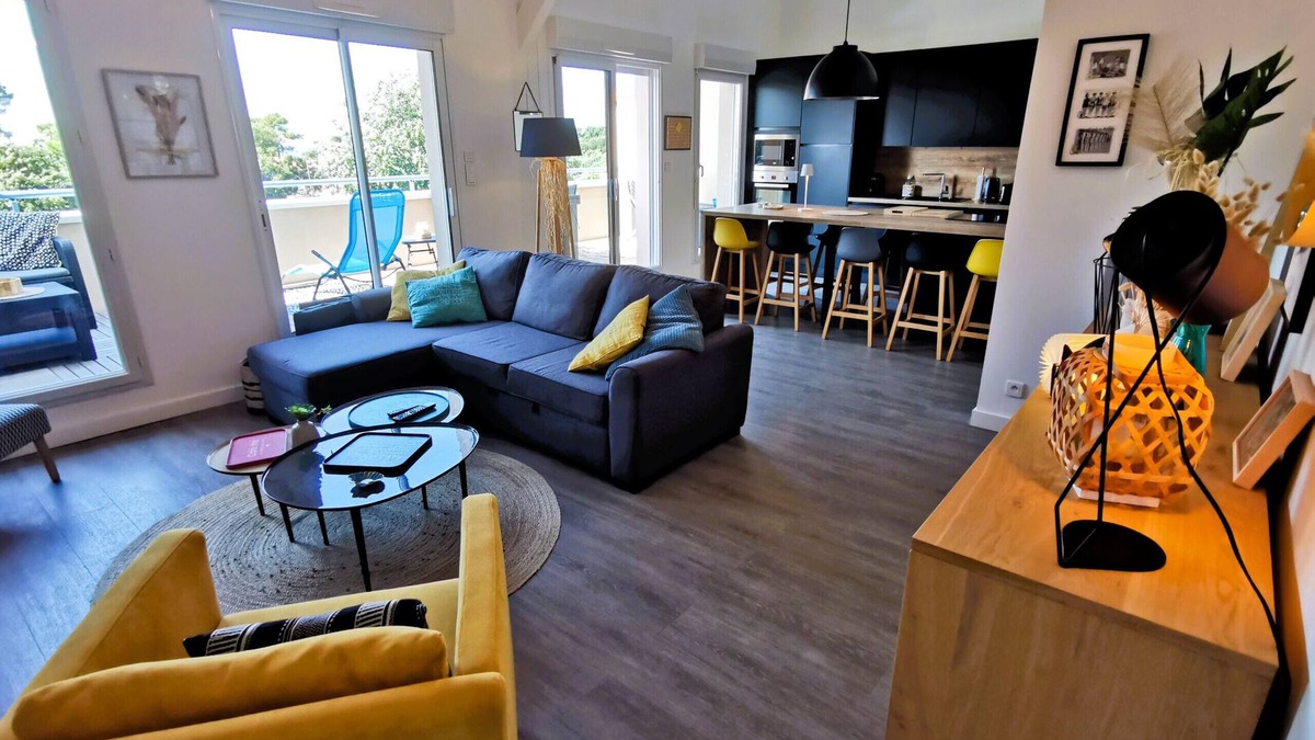 Chateau-d'Olonne Apartment | Au Paradis Sablais - Sea view
